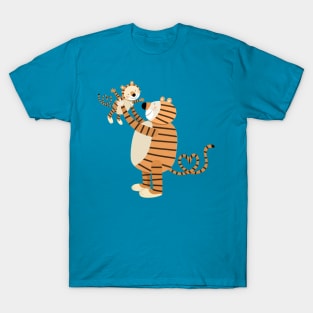 mother and baby tiger T-Shirt